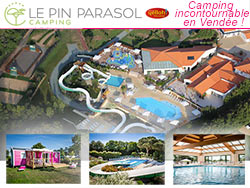 Camping Le Pin Parasol piscine couverte